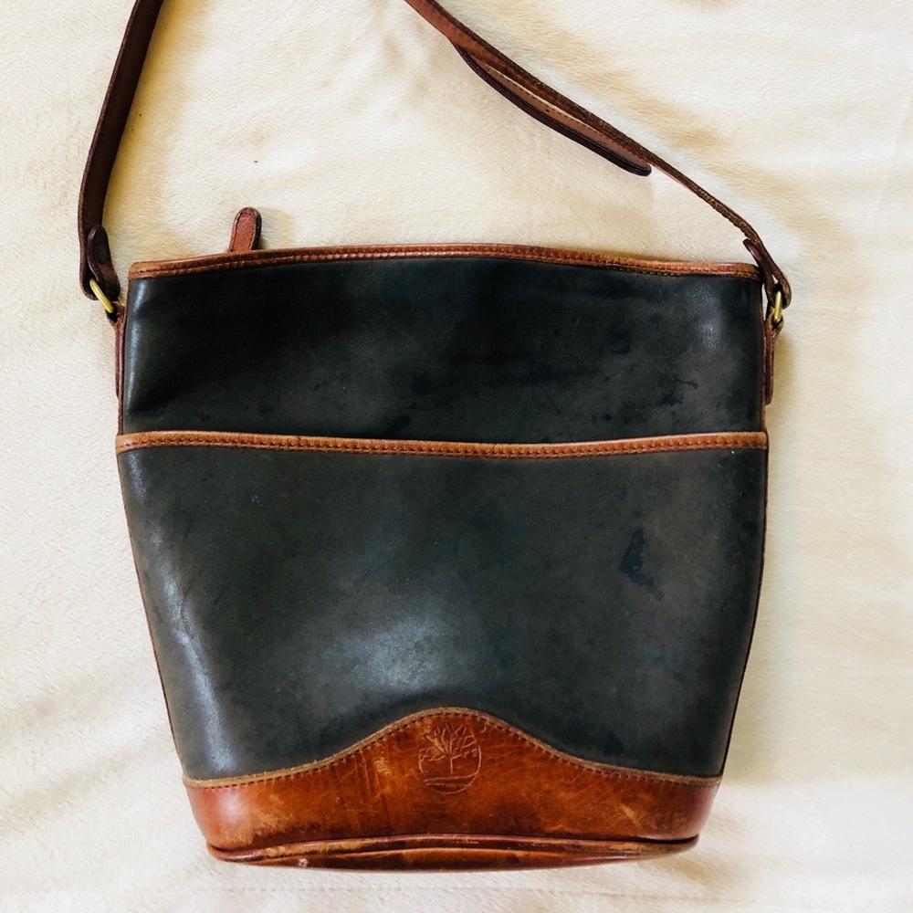 Vintage leather Timberland purse, crossbody